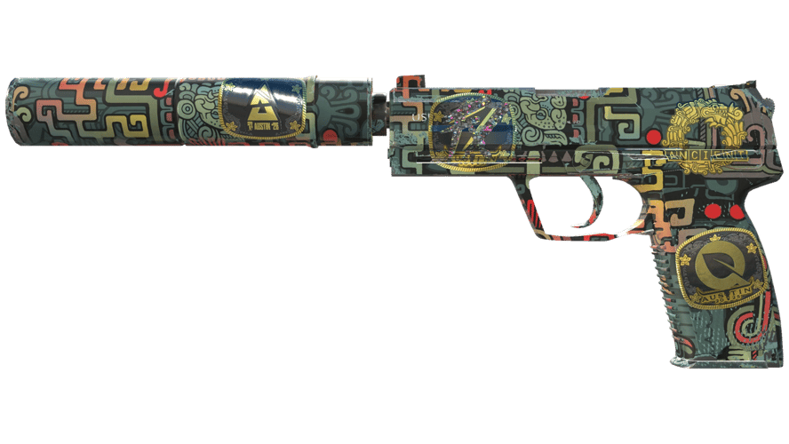 Souvenir USP-S | Ancient Visions (Minimal Wear)