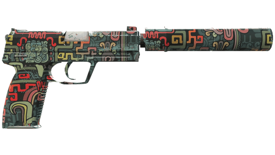 Souvenir USP-S | Ancient Visions (Minimal Wear)