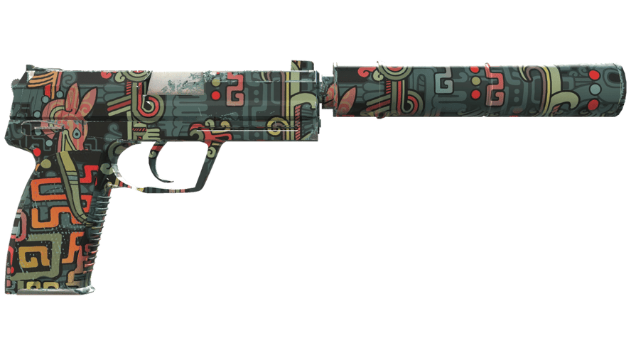 Souvenir USP-S | Ancient Visions (Minimal Wear)