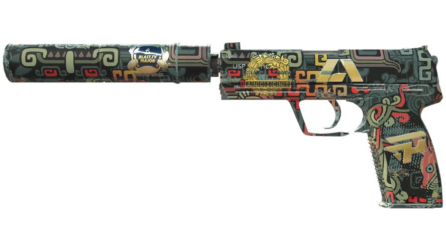 Souvenir USP-S | Ancient Visions (Minimal Wear)