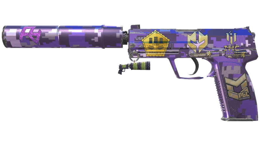 Souvenir USP-S | Purple DDPAT (Minimal Wear)