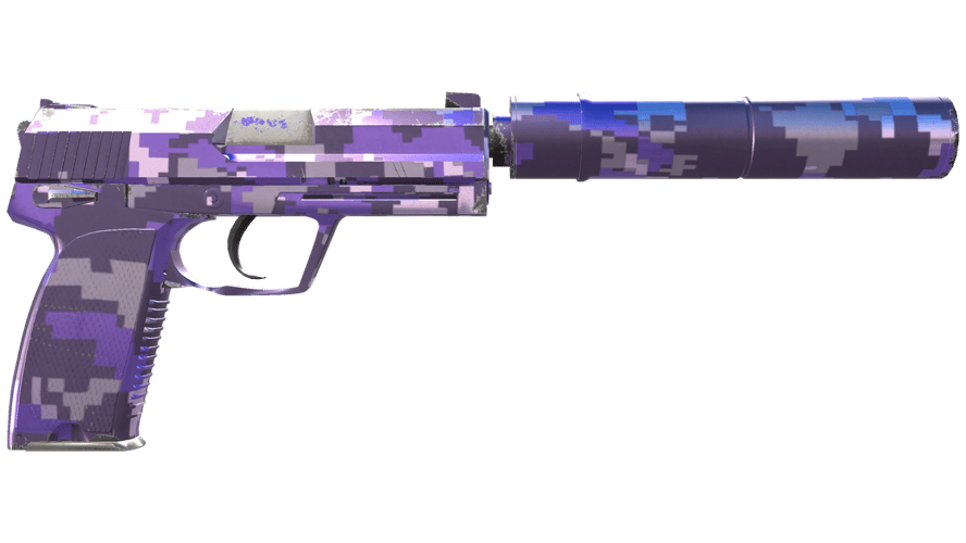 Souvenir USP-S | Purple DDPAT (Minimal Wear)