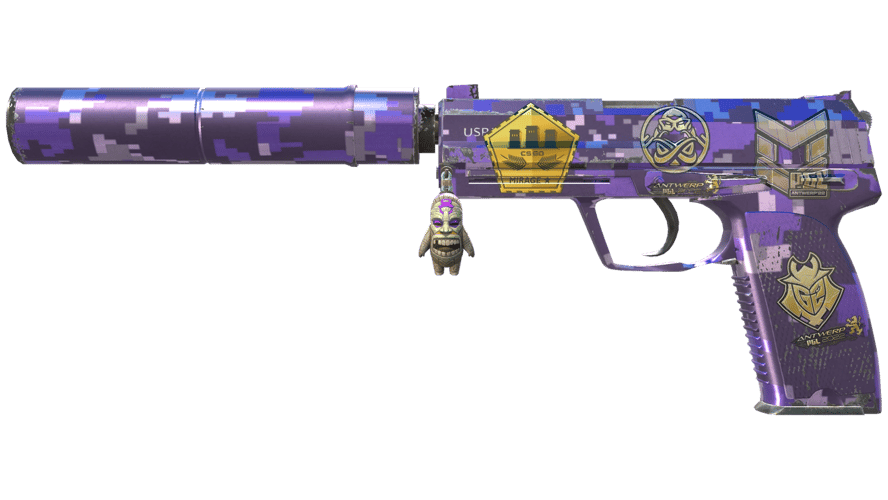 Souvenir USP-S | Purple DDPAT (Minimal Wear)