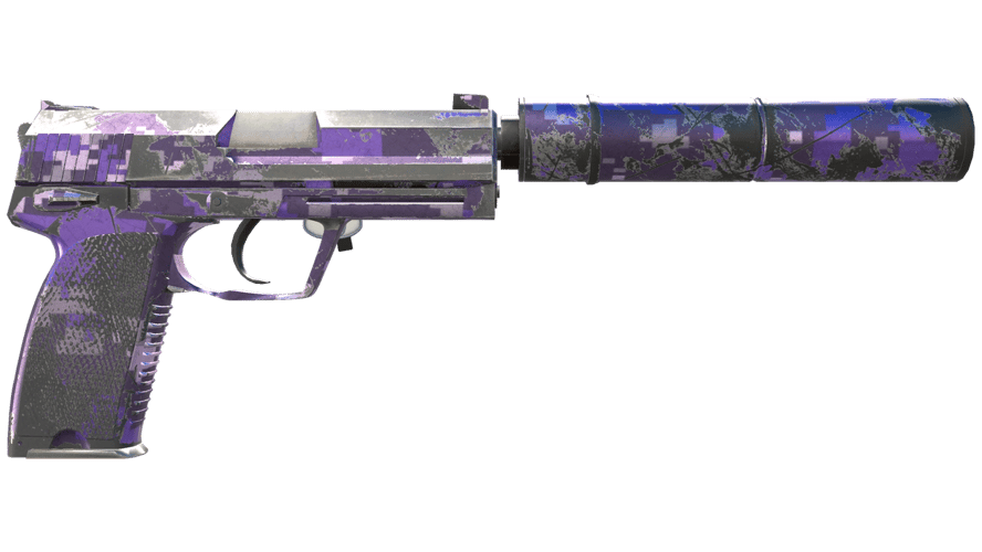 Souvenir USP-S | Purple DDPAT (Well-Worn)