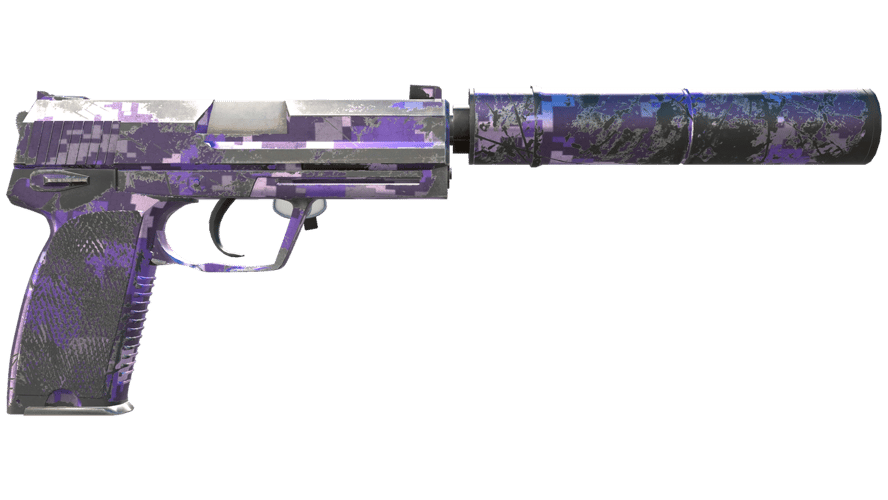 Souvenir USP-S | Purple DDPAT (Well-Worn)