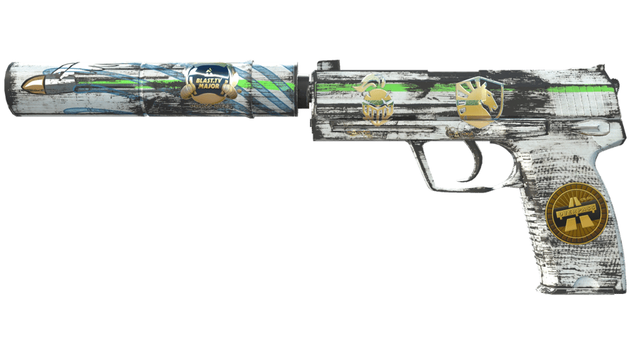 Сувенирный USP-S | Следы асфальта (Немного поношенное)