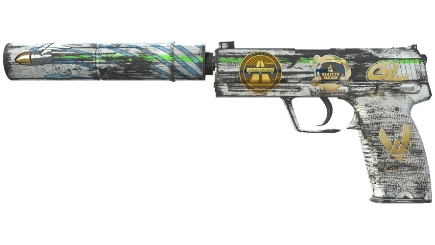 Souvenir USP-S | Road Rash (Well-Worn)