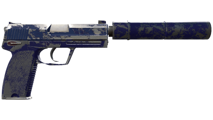 Souvenir USP-S | Royal Blue (Well-Worn)
