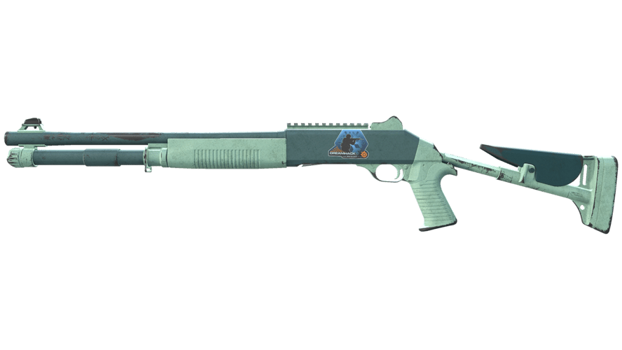 Souvenir XM1014 | Blue Spruce (Well-Worn)