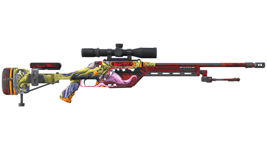 SSG 08 | Bloodshot (Minimal Wear)