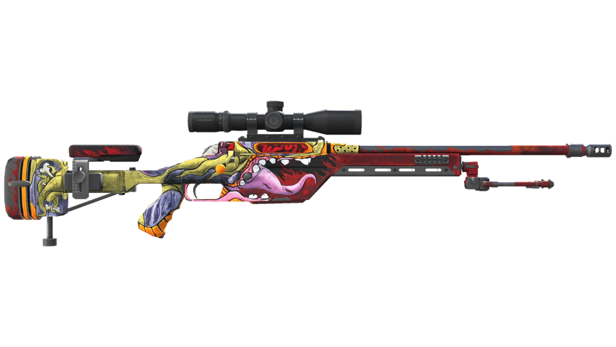 SSG 08 | Bloodshot (Minimal Wear)