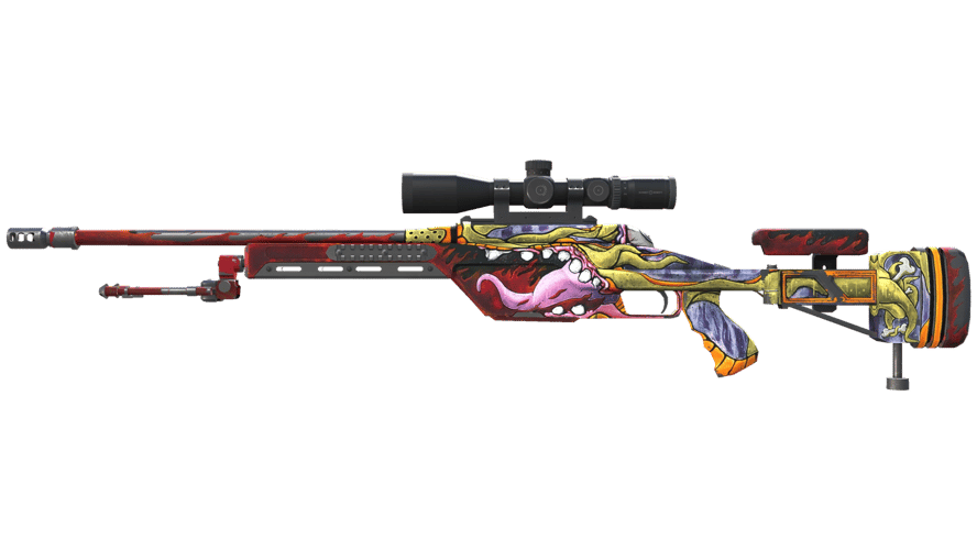 SSG 08 | Bloodshot (Minimal Wear)