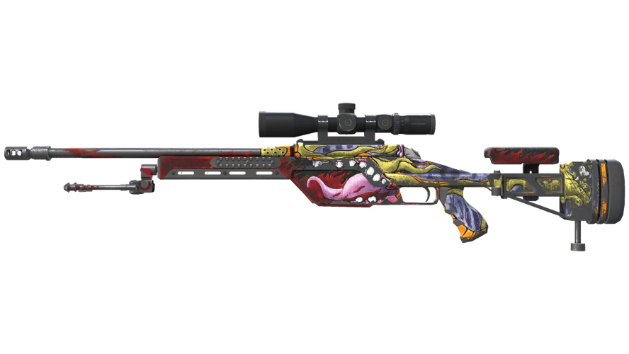 SSG 08 | Кровавая пелена (Поношенное)