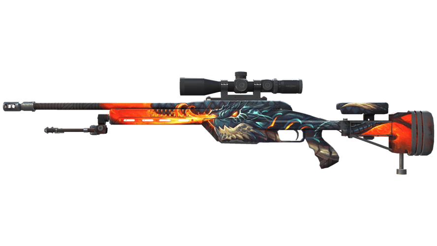 SSG 08 | Dragonfire (Factory New)