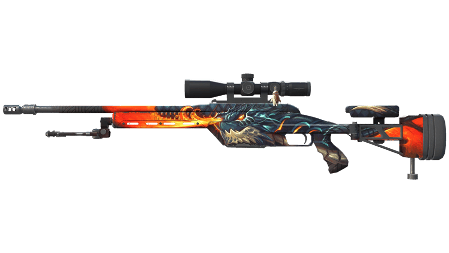 SSG 08 | Dragonfire (Minimal Wear)