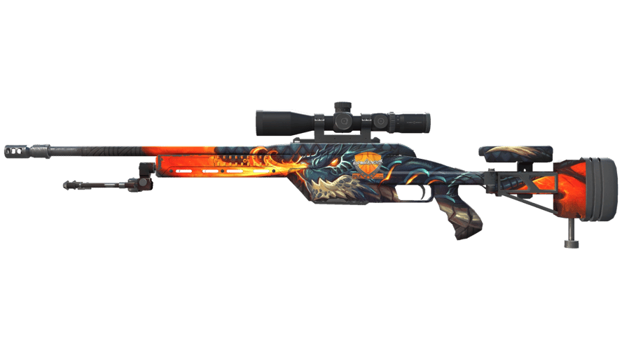 SSG 08 | Dragonfire (Minimal Wear)