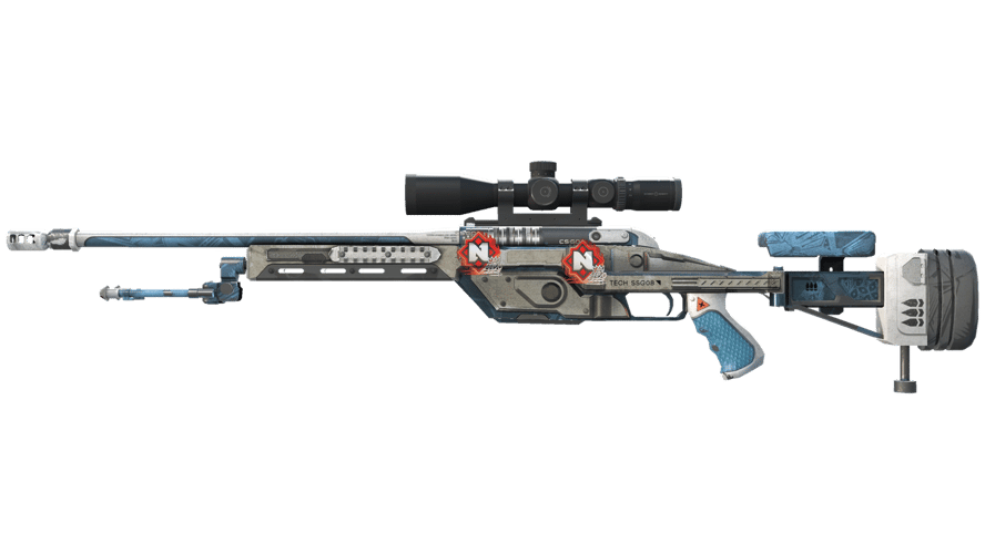 SSG 08 | Ghost Crusader (Well-Worn)