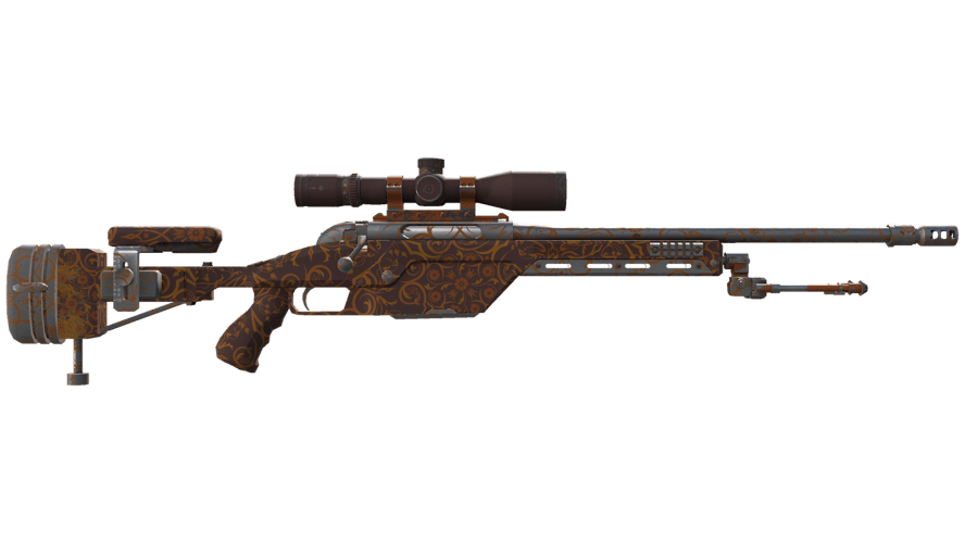 SSG 08 | Orange Filigree (Factory New)