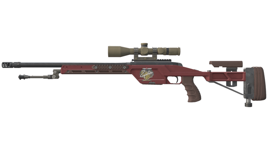 SSG 08 | Red Stone (Minimal Wear)