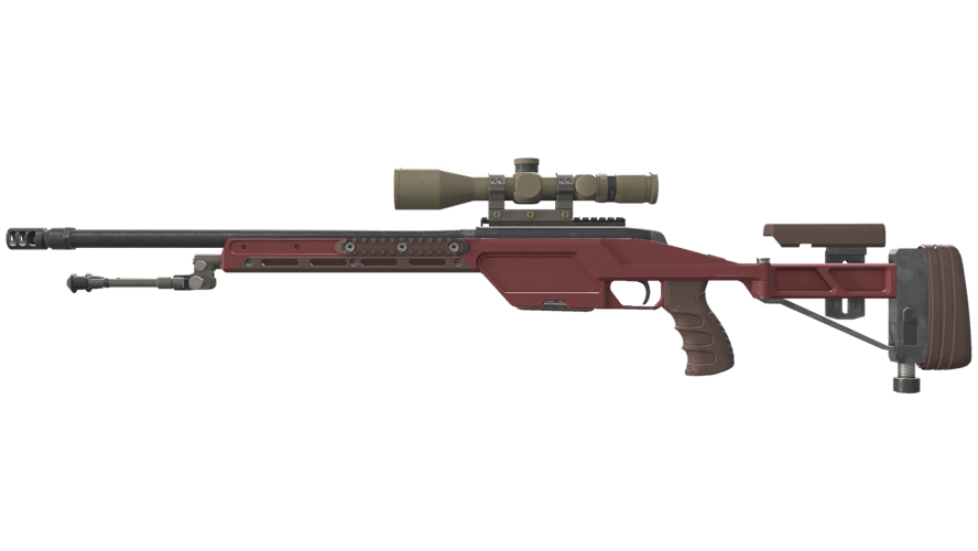 SSG 08 | Красный камень (Немного поношенное)