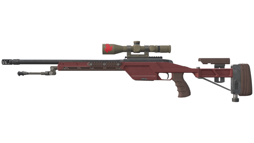 SSG 08 | Red Stone (Minimal Wear)