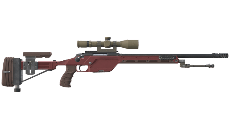 SSG 08 | Red Stone (Minimal Wear)