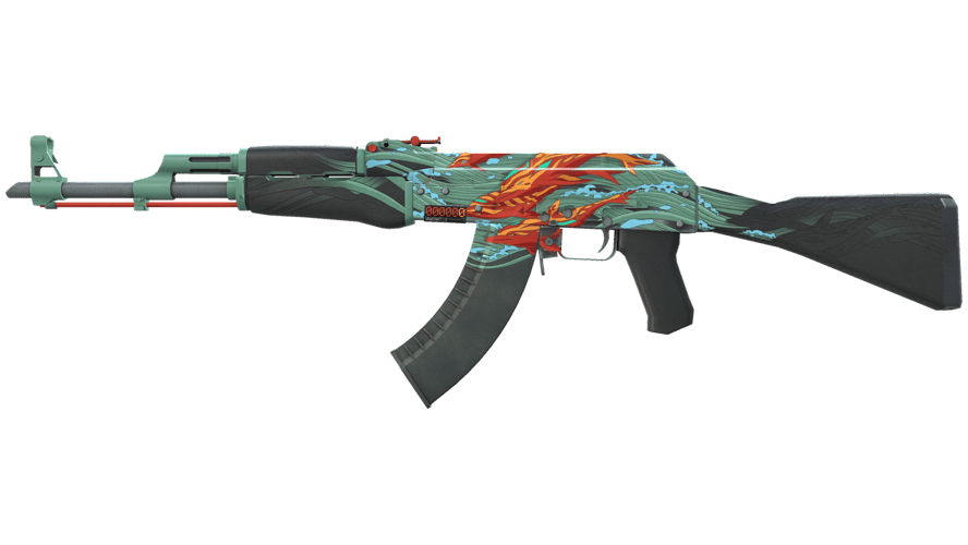 StatTrak™ AK-47 | Aquamarine Revenge (Factory New)