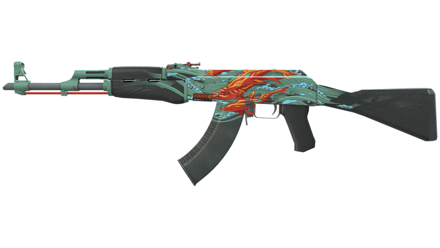 StatTrak™ AK-47 | Aquamarine Revenge (Minimal Wear)