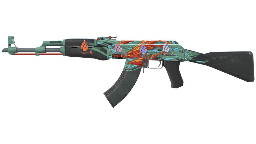 StatTrak™ AK-47 | Aquamarine Revenge (Minimal Wear)