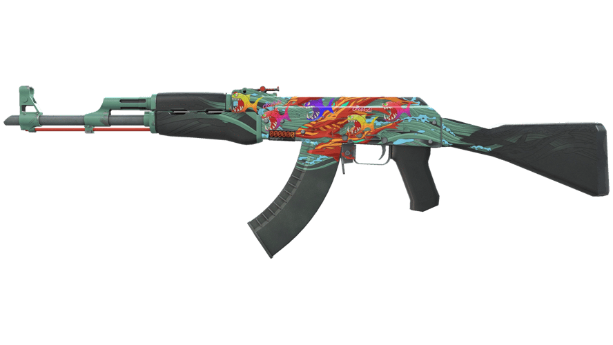 StatTrak™ AK-47 | Aquamarine Revenge (Minimal Wear)