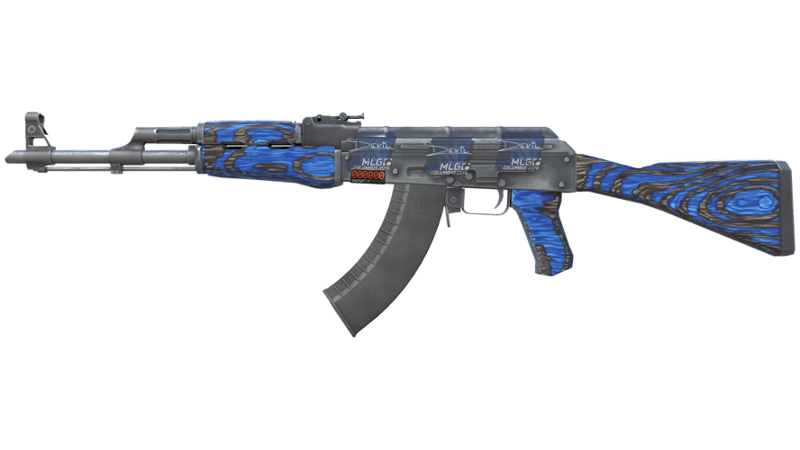 StatTrak™ AK-47 | Blue Laminate (Factory New)