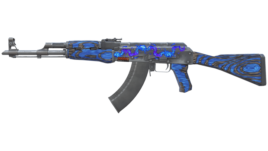 StatTrak™ AK-47 | Blue Laminate (Factory New)