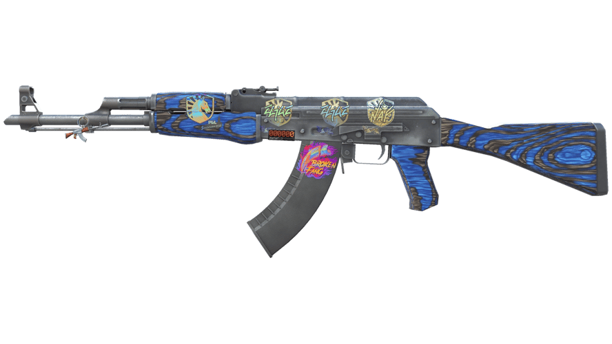 StatTrak™ AK-47 | Синий глянец (После полевых испытаний)