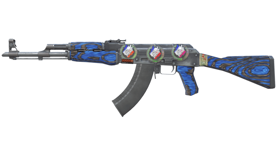 StatTrak™ AK-47 | Blue Laminate (Minimal Wear)
