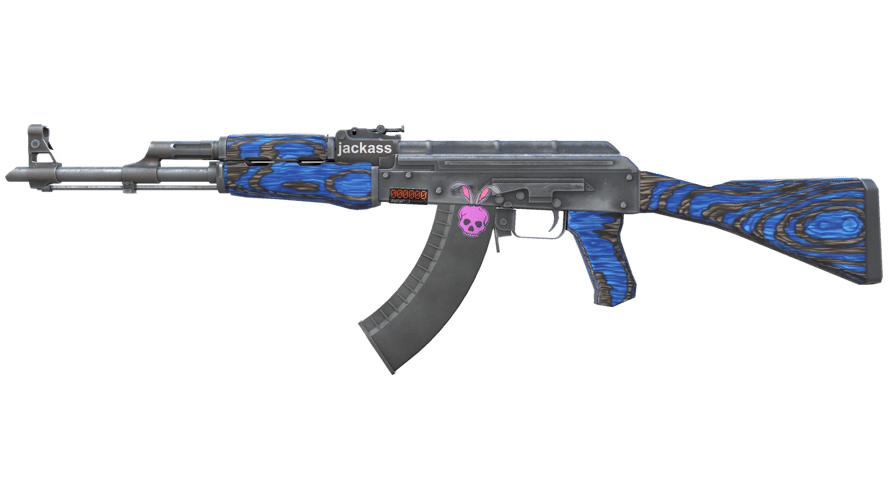 StatTrak™ AK-47 | Blue Laminate (Minimal Wear)