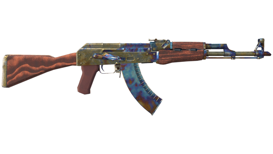 StatTrak™ AK-47 | Case Hardened (Battle-Scarred)