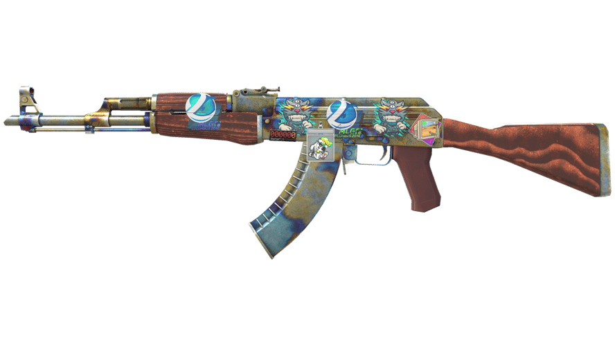 StatTrak™ AK-47 | Case Hardened (Battle-Scarred)