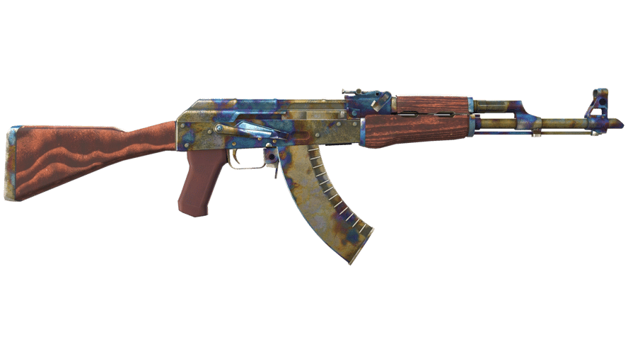 StatTrak™ AK-47 | Case Hardened (Battle-Scarred)