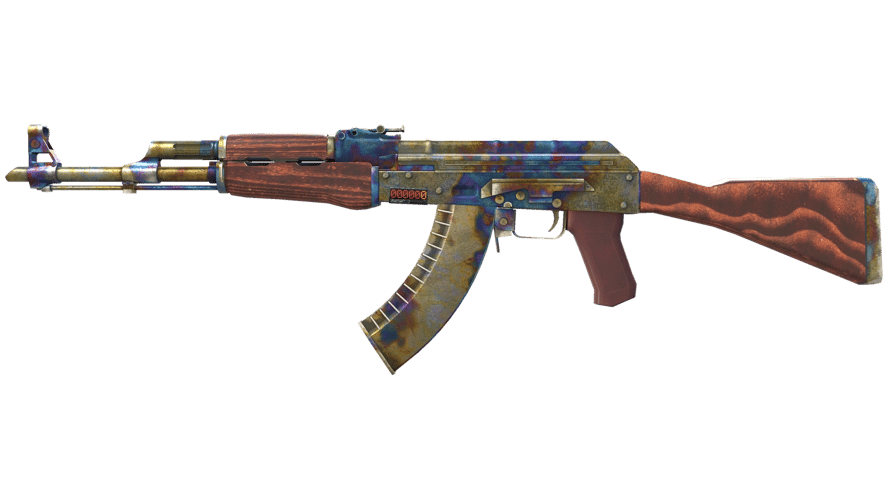 StatTrak™ AK-47 | Case Hardened (Battle-Scarred)