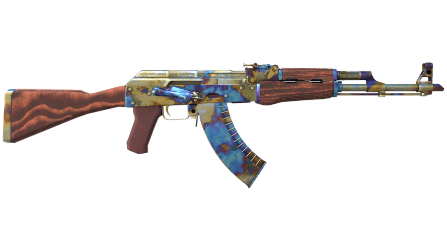 StatTrak™ AK-47 | Case Hardened (Well-Worn)
