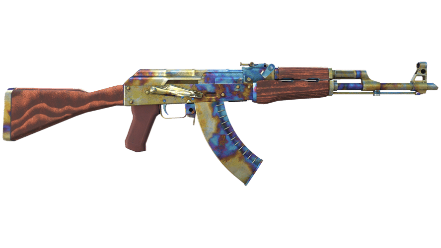 StatTrak™ AK-47 | Case Hardened (Well-Worn)