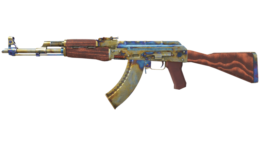 StatTrak™ AK-47 | Case Hardened (Well-Worn)