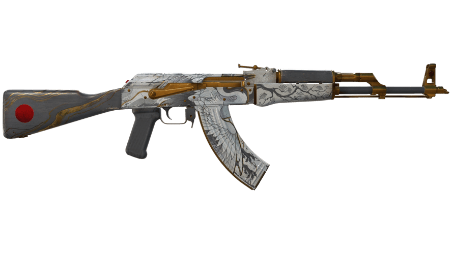 StatTrak™ AK-47 | Crane Flight (Battle-Scarred)