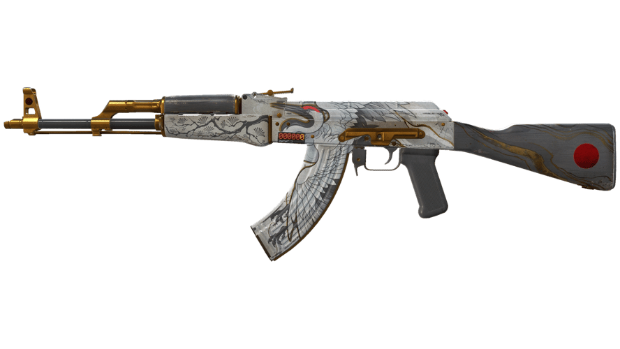StatTrak™ AK-47 | Crane Flight (Battle-Scarred)