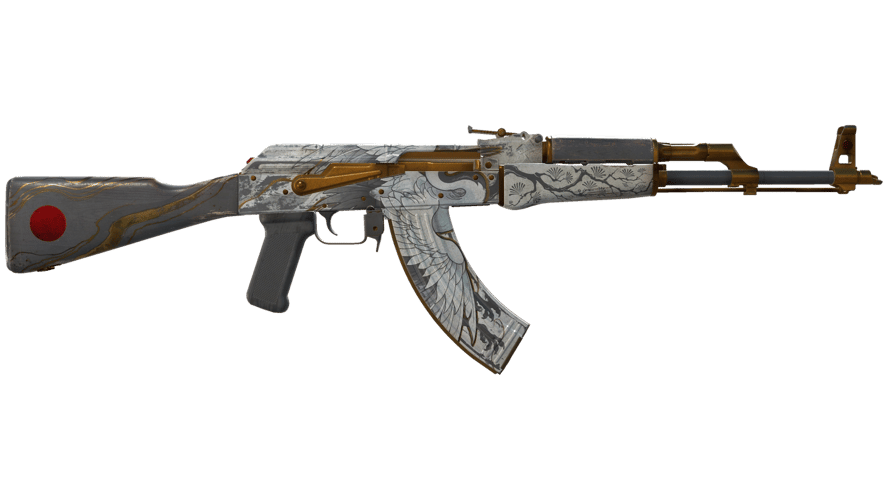 StatTrak™ AK-47 | Crane Flight (Battle-Scarred)