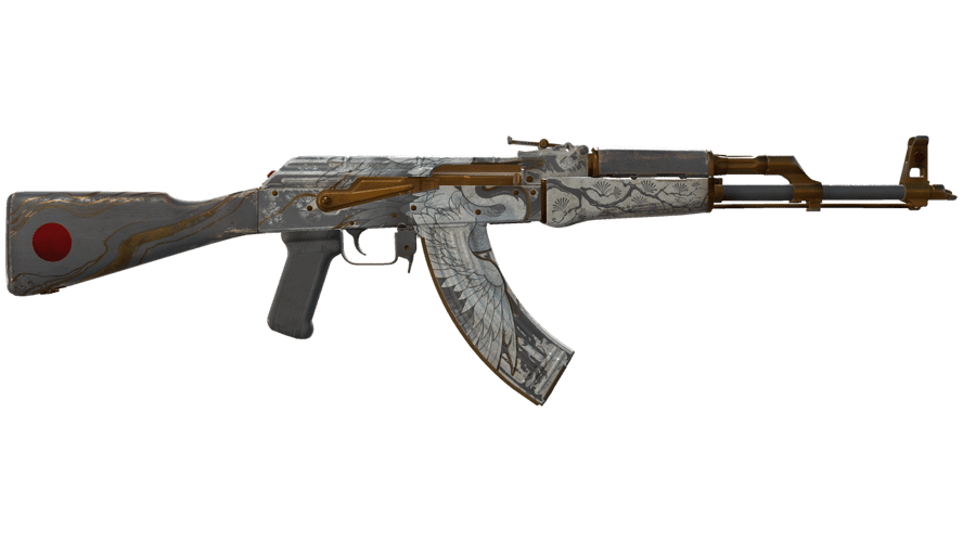 StatTrak™ AK-47 | Crane Flight (Battle-Scarred)