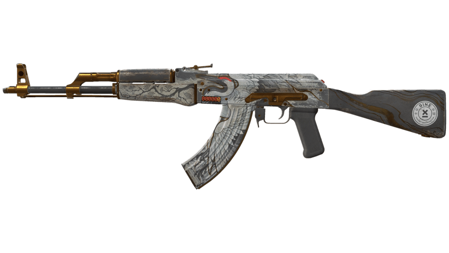 StatTrak™ AK-47 | Crane Flight (Battle-Scarred)