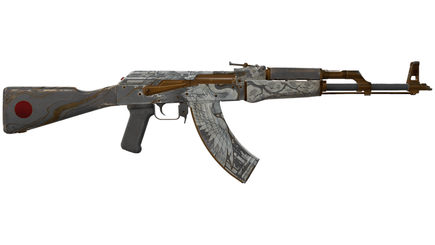 StatTrak™ AK-47 | Полёт журавля (Закалённое в боях)