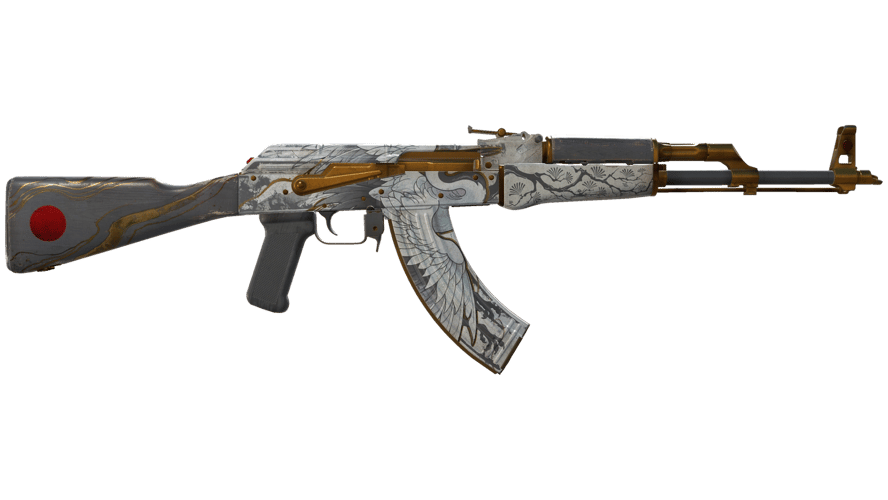 StatTrak™ AK-47 | Crane Flight (Battle-Scarred)