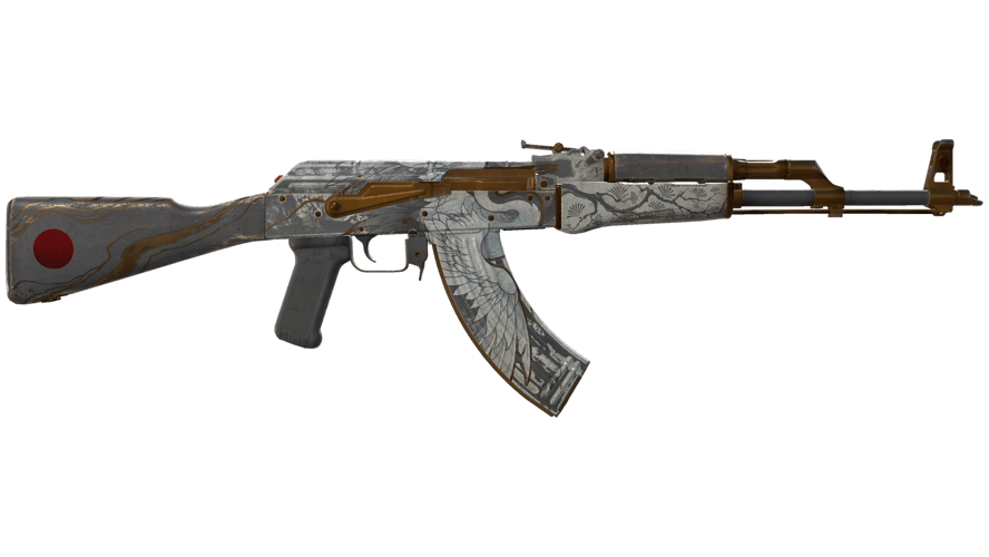 StatTrak™ AK-47 | Crane Flight (Battle-Scarred)